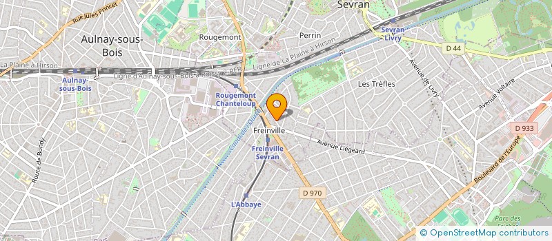 localisation de l'entreprise MONSIEUR JEAN-PIERRE NICOLAS LAFAYE à SEVRAN