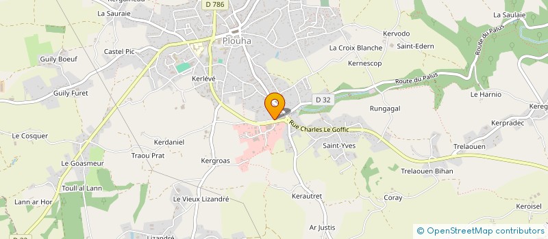 localisation de l'entreprise MONSIEUR JEAN-PIERRE NIZAN  PLOUHA