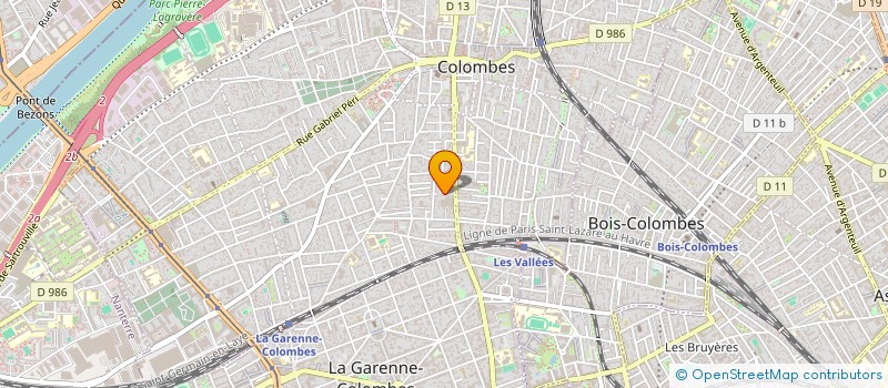 localisation de l'entreprise MONSIEUR JEAN-PIERRE NOE à COLOMBES