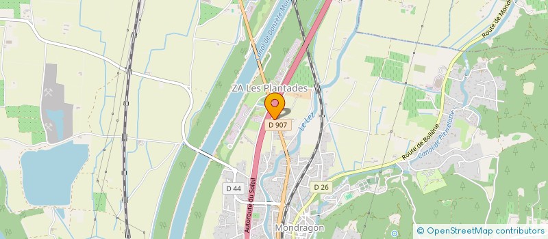 localisation de l'entreprise MONSIEUR JEAN-PIERRE NOEL  MONDRAGON