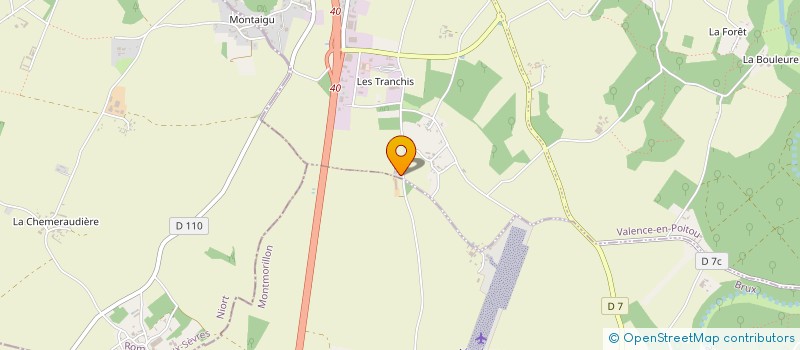 localisation de l'entreprise MONSIEUR JEAN-PIERRE NOIREAU  VALENCE-EN-POITOU