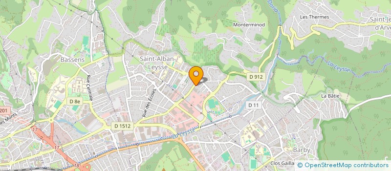 localisation de l'entreprise MONSIEUR JEAN-PIERRE NORAZ à SAINT-ALBAN-LEYSSE