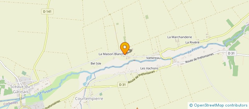 localisation de l'entreprise MONSIEUR JEAN-PIERRE NORET à SCEAUX-DU-GATINAIS