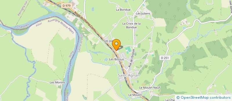 localisation de l'entreprise MONSIEUR JEAN-PIERRE ODIER  SAINT-AGNAN