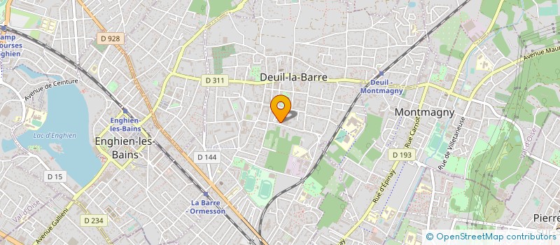 localisation de l'entreprise MONSIEUR JEAN-PIERRE OLIVIER à DEUIL-LA-BARRE