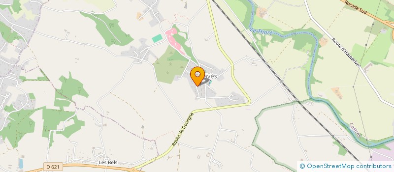 localisation de l'entreprise MONSIEUR JEAN PIERRE ORTIZ  SAIX