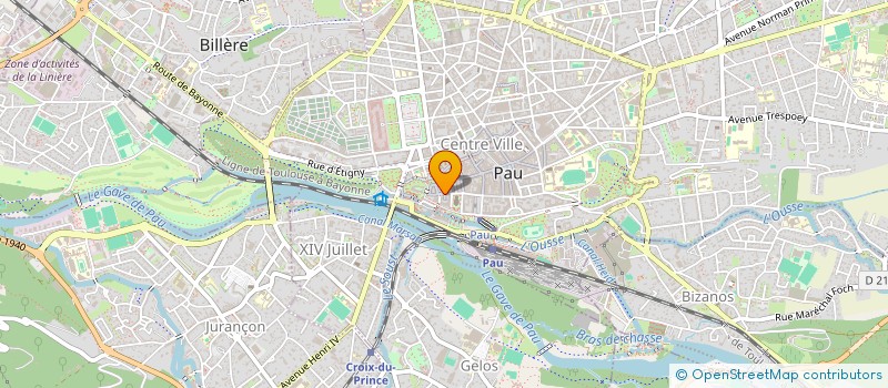 localisation de l'entreprise MONSIEUR JEAN-PIERRE OTAL à PAU