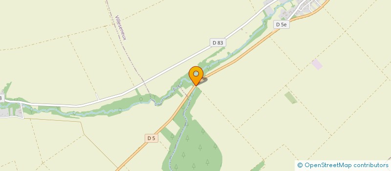 localisation de l'entreprise MONSIEUR JEAN-PIERRE OUDIN  BLANCS-COTEAUX