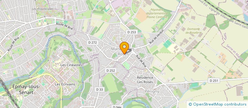 localisation de l'entreprise MONSIEUR JEAN-PIERRE OURARI  MANDRES-LES-ROSES