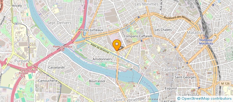 localisation de l'entreprise MONSIEUR JEAN-PIERRE OUVRARD à TOULOUSE