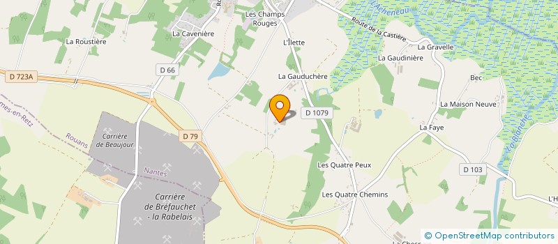 localisation de l'entreprise MONSIEUR JEAN-PIERRE PACAUD à ROUANS