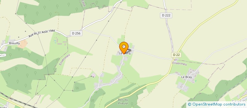 localisation de l'entreprise MONSIEUR JEAN-PIERRE PAJOT  ENVERMEU