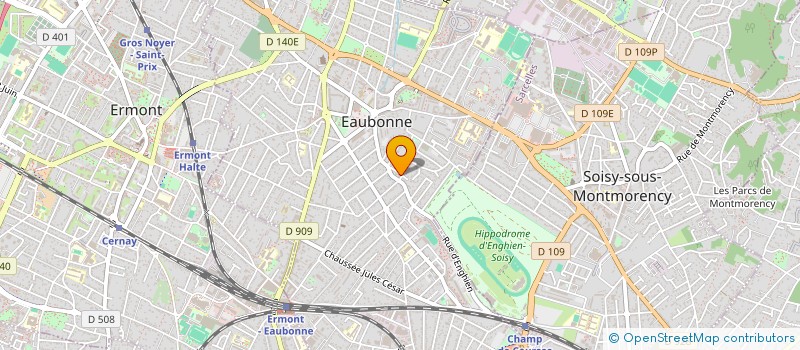 localisation de l'entreprise MONSIEUR JEAN-PIERRE PARANT à EAUBONNE