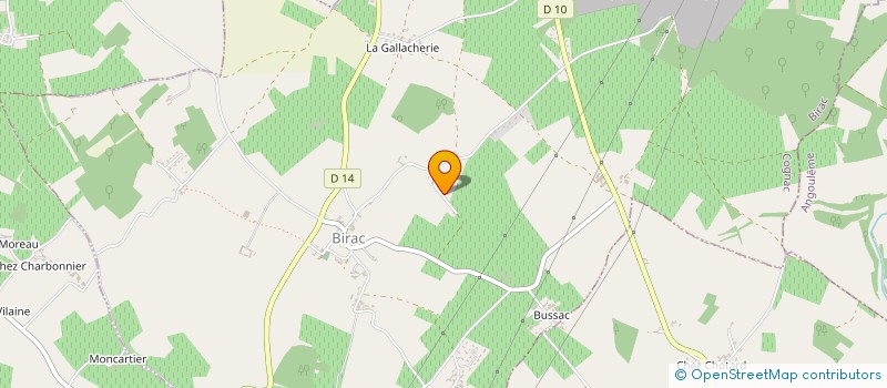 localisation de l'entreprise MONSIEUR JEAN PIERRE PASIERB  BIRAC