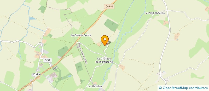 localisation de l'entreprise MONSIEUR JEAN PIERRE PASQUET à THEVET-SAINT-JULIEN