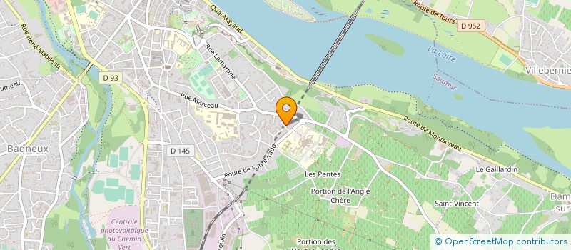 localisation de l'entreprise MONSIEUR JEAN-PIERRE PASQUIER  SAUMUR