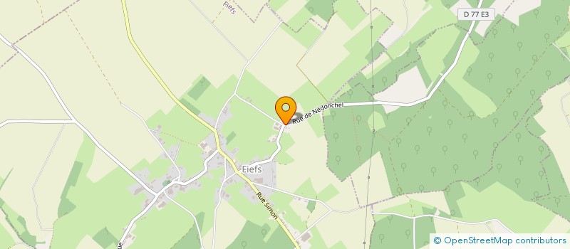 localisation de l'entreprise MONSIEUR JEAN-PIERRE PATTYN  FIEFS