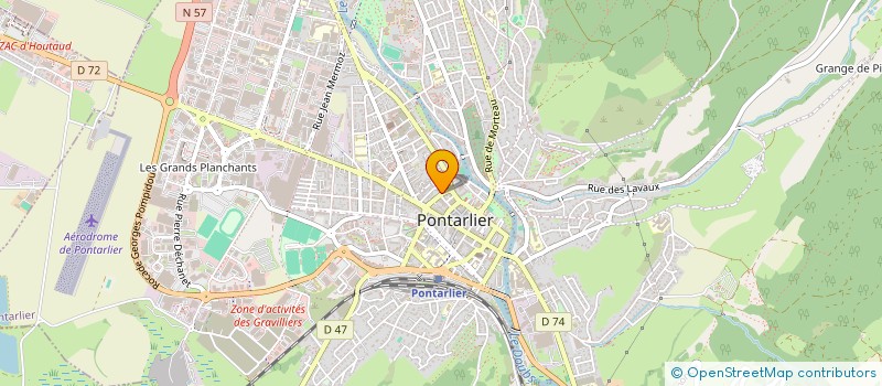 localisation de l'entreprise MONSIEUR JEAN-PIERRE PAULIN à HOUTAUD