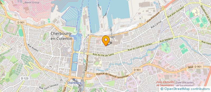 localisation de l'entreprise MONSIEUR JEAN-PIERRE PECOURT à CHERBOURG-EN-COTENTIN