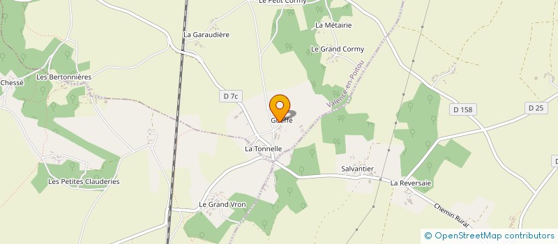 localisation de l'entreprise MONSIEUR JEAN-PIERRE PELLETIER à VALENCE-EN-POITOU