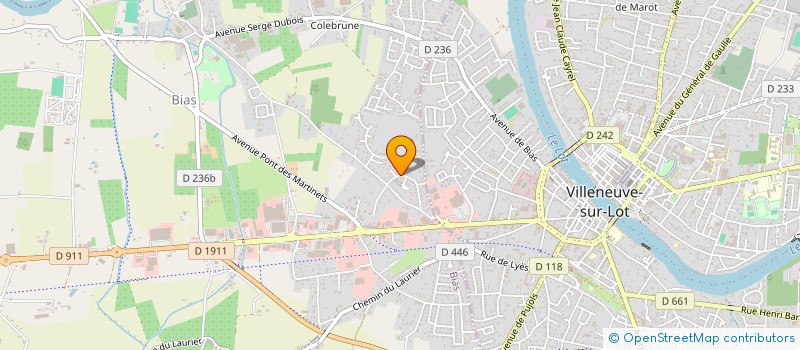 localisation de l'entreprise MONSIEUR JEAN-PIERRE PEREIRA  BIAS