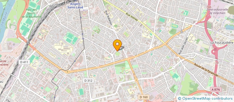 localisation de l'entreprise MONSIEUR JEAN-PIERRE PERIEUX à ANGERS