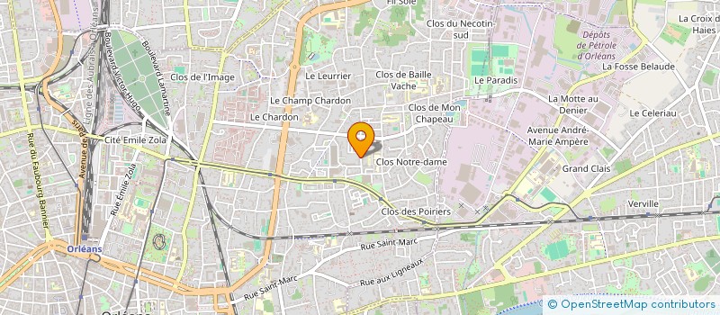 localisation de l'entreprise MONSIEUR JEAN-PIERRE PERON à ORLEANS
