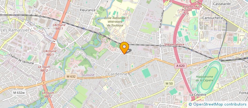 localisation de l'entreprise MONSIEUR JEAN PIERRE PERRAULT à TOULOUSE
