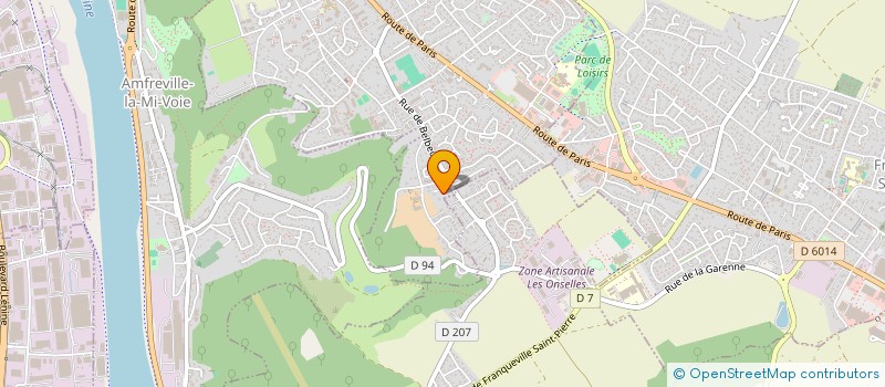 localisation de l'entreprise MONSIEUR JEAN-PIERRE PERRAUX  LE MESNIL-ESNARD