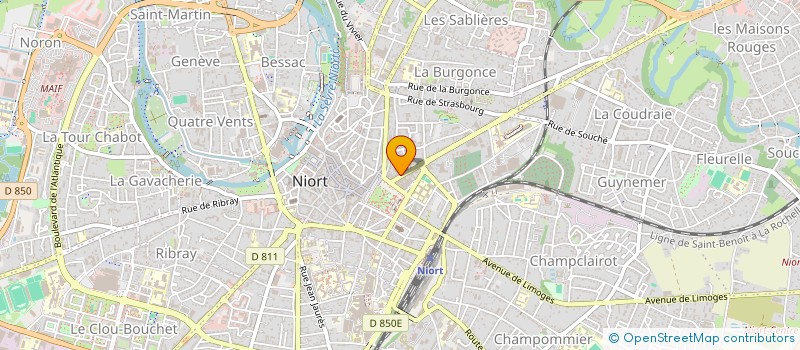 localisation de l'entreprise MONSIEUR JEAN-PIERRE PERRIN à NIORT