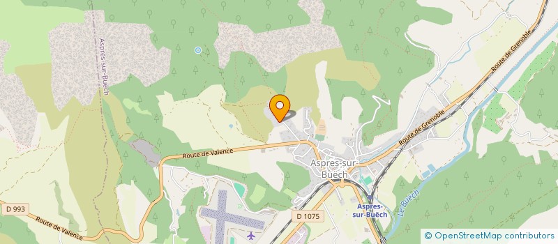 localisation de l'entreprise MONSIEUR JEAN PIERRE PERRIN  ASPRES-SUR-BUECH