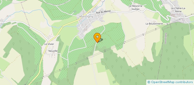 localisation de l'entreprise MONSIEUR JEAN-PIERRE PERRIN  FESTIGNY