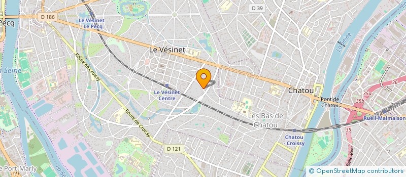 localisation de l'entreprise MONSIEUR JEAN-PIERRE PERRIN  LE VESINET