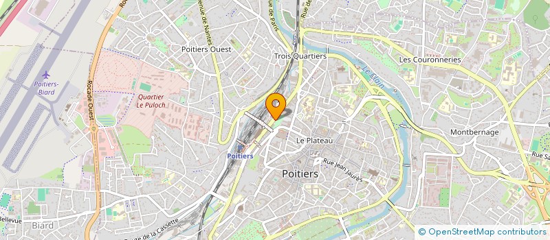 localisation de l'entreprise MONSIEUR JEAN-PIERRE PERRY à POITIERS