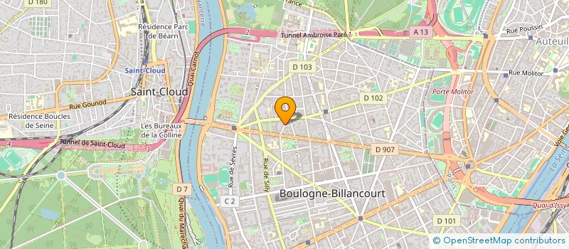 localisation de l'entreprise MONSIEUR JEAN-PIERRE PETITDIDIER à BOULOGNE-BILLANCOURT
