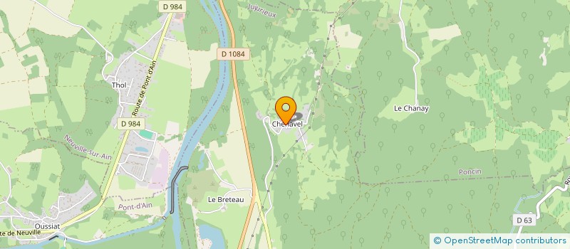 localisation de l'entreprise MONSIEUR JEAN PIERRE PETITJEAN à JUJURIEUX