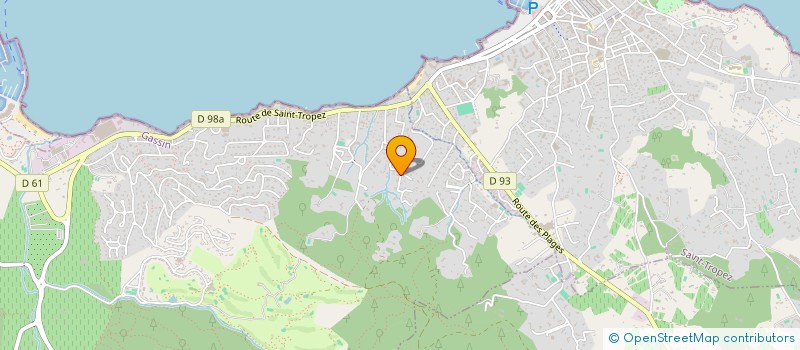 localisation de l'entreprise MONSIEUR JEAN-PIERRE PEUVREL  GASSIN