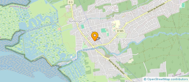 localisation de l'entreprise MONSIEUR JEAN PIERRE PHILIBERT  AUDENGE