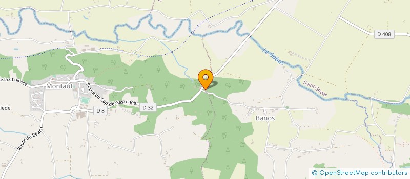 localisation de l'entreprise MONSIEUR JEAN-PIERRE PHILIPOT  SAINT-SEVER