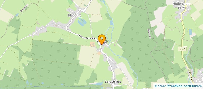 localisation de l'entreprise MONSIEUR JEAN-PIERRE PIARD  BLACOURT