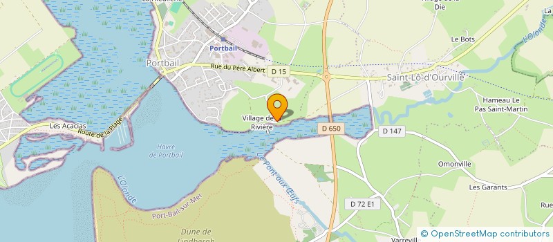 localisation de l'entreprise MONSIEUR JEAN-PIERRE PILLET à PORT-BAIL-SUR-MER