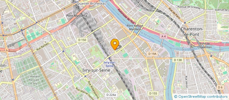 localisation de l'entreprise MONSIEUR JEAN-PIERRE POIRIER  IVRY-SUR-SEINE