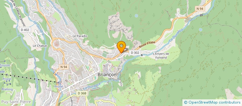 localisation de l'entreprise MONSIEUR JEAN PIERRE POIROUX à BRIANCON