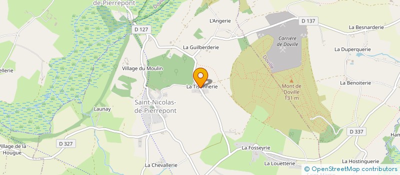 localisation de l'entreprise MONSIEUR JEAN-PIERRE POISSON à SAINT-SAUVEUR-DE-PIERREPONT