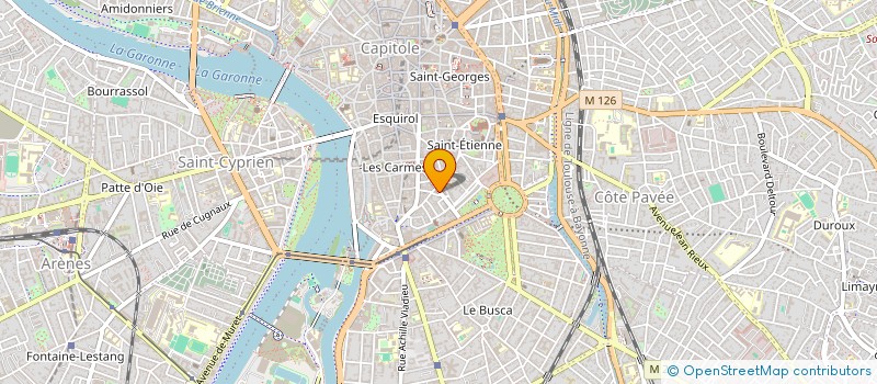 localisation de l'entreprise MONSIEUR JEAN-PIERRE POMES  TOULOUSE