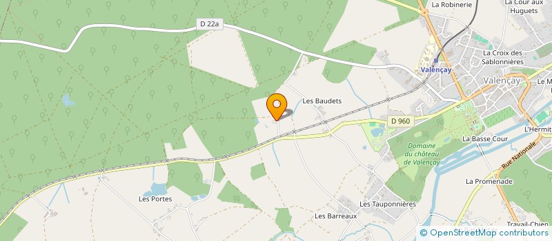 localisation de l'entreprise MONSIEUR JEAN-PIERRE POMMAY à VALENCAY