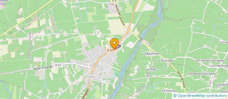 localisation de l'entreprise MONSIEUR JEAN-PIERRE PONZO  VIOLES