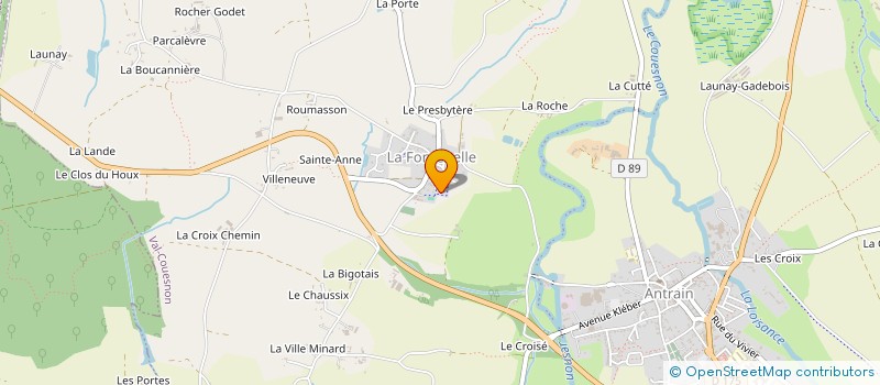 localisation de l'entreprise MONSIEUR JEAN PIERRE POTIER à VAL-COUESNON