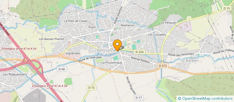 localisation de l'entreprise MONSIEUR JEAN-PIERRE POULIQUEN  PELISSANNE