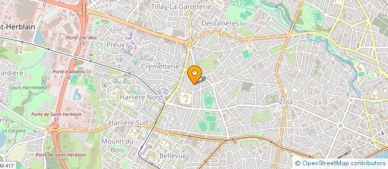 localisation de l'entreprise MONSIEUR JEAN PIERRE POUYAT à NANTES